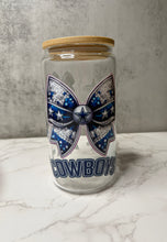 Load image into Gallery viewer, Dallas Cowboys 16oz Glass Can