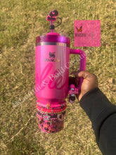 Load image into Gallery viewer, Malibu pink girl Stanley tumbler bracelet accessories

