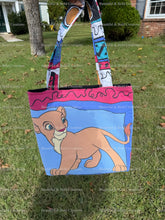 Load image into Gallery viewer, 90s Vintage Lion King Upcycled Tote Bag
