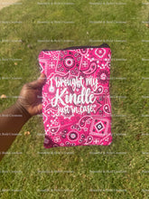 Load image into Gallery viewer, Handmade Kindle &amp; E-Reader Pouch
