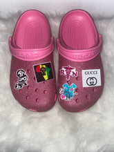 Load image into Gallery viewer, Black Power Shoe Charm
