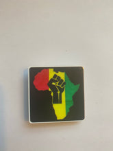 Load image into Gallery viewer, Black Power Shoe Charm

